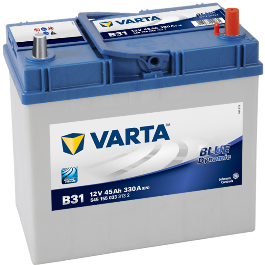Batería de Coche/Vehículo Varta Black Dynamic B24. 12V - 45Ah 45/300A (Caja  E2) - Baterías Por Un Tubo