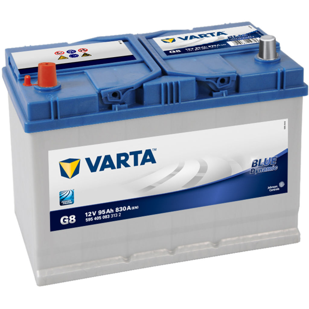 Batería de Coche/Vehículo Varta Blue Dynamic G8. 12V - 95Ah 95/830A (Caja  D31) - Baterías Por Un Tubo